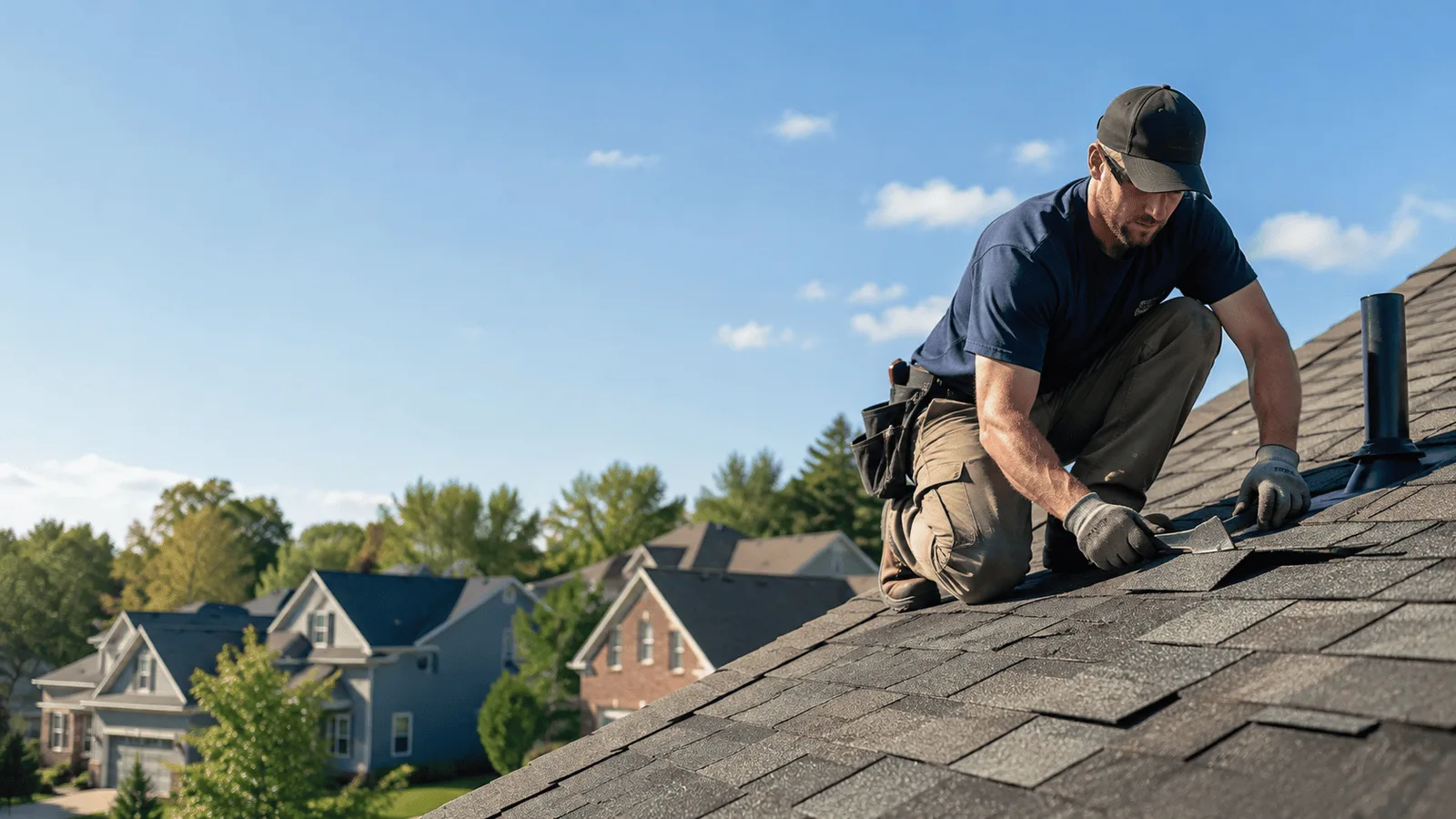 Roof Leak Repair in New Vienna, OH near me